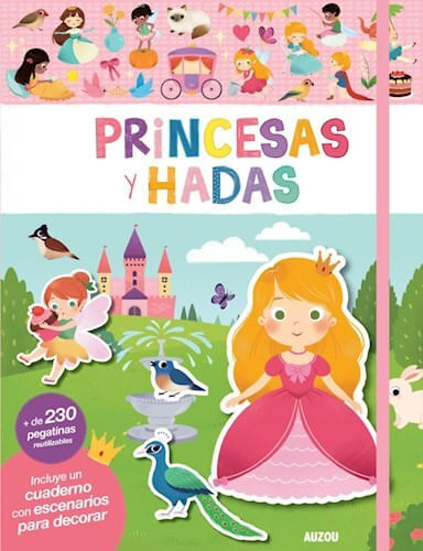 PRINCESAS-Y-HADA-Libro-de-stickers---Catapulta
