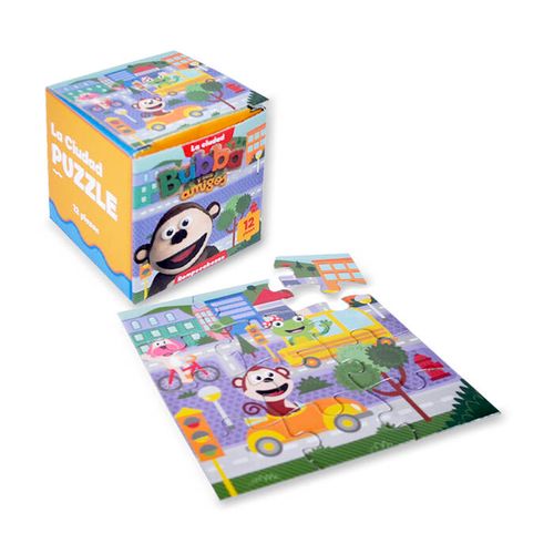 PUZZLE EN CUBO : CIUDAD  - Bubba