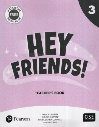 HEY FRIENDS! 3 -   TEACHER'S BOOK