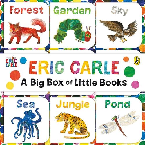 WORLD OF ERIC CARLE,THE: BIG BOX OF LITTLE BOOKS