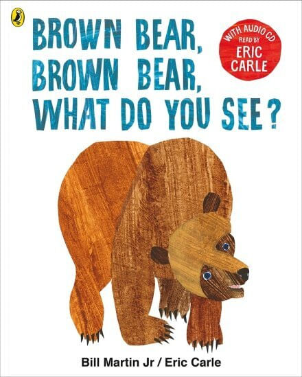 BROWN BEAR BROWN BEAR WHAT DO YOU SEE? - Puffin w/CD *N/E
