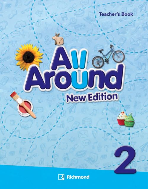 ALL AROUND 2 - TEACHER`S with Audio CD & CD-ROM  * New Edition*