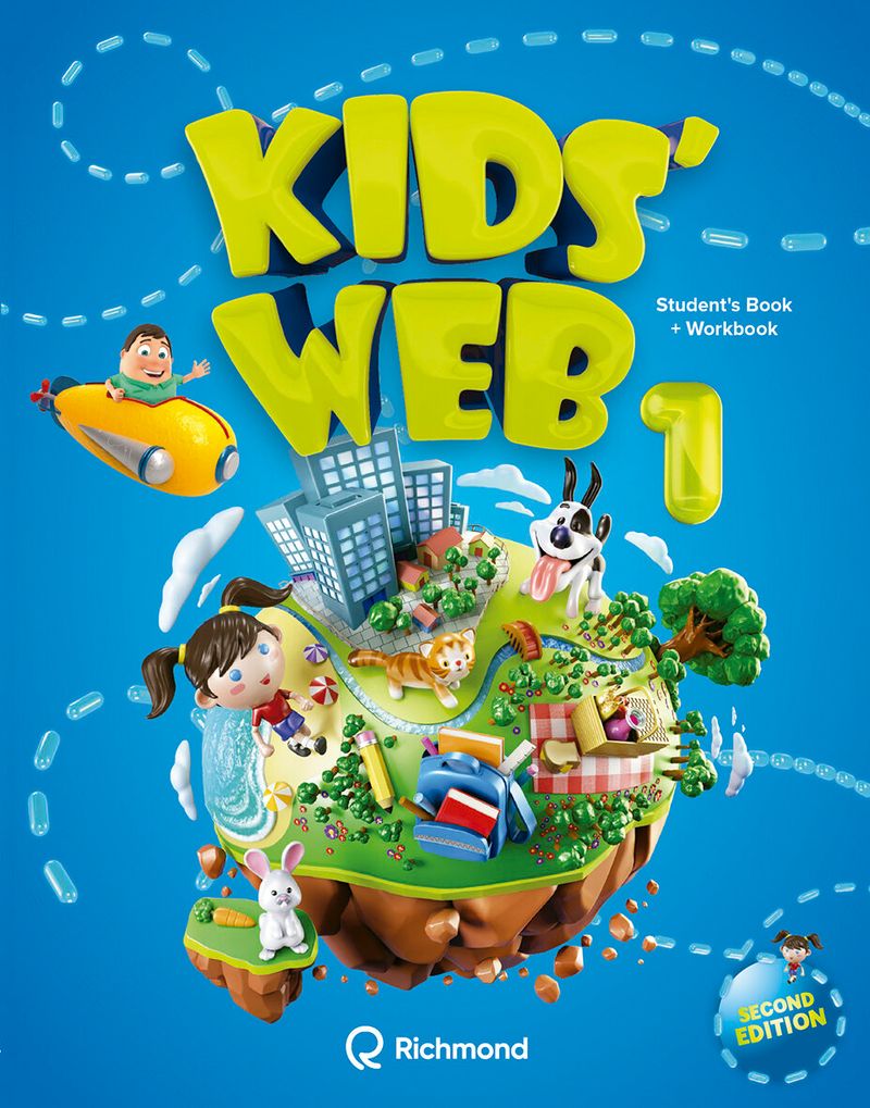 KIDS WEB 1 - Student's Book + Workbook *2nd Edition* - Kel Ediciones