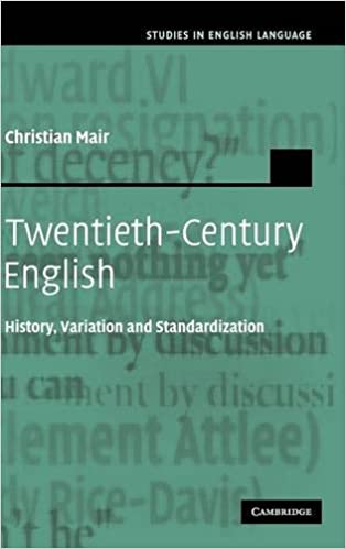 TWENTIETH-CENTURY-ENGLISH