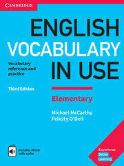 ENGLISH VOCABULARY IN USE ELEMENTARY w/KEY & ebook **3rd Ed