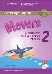 CAMBRIDGE YOUNG LEARNERS :  MOVERS 2-  ST`S Rev Exam 2018