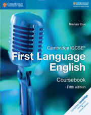 CAMBRIDGE IGCSE FIRST LANGUAGE ENGLISH -  Coursebook  5Ed