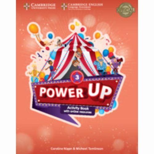 POWER UP 3 -    ACTIVITY BOOK w/Online Resources & H.Booklet #