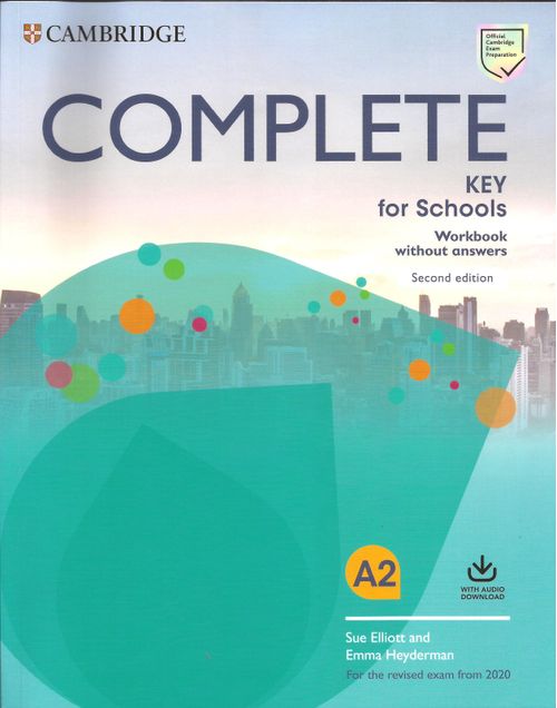 COMPLETE KEY FOR SCHOOLS  -  Workbook w/Download Audio *Rev2020