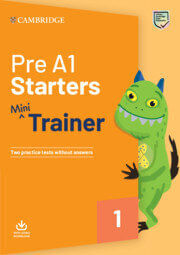 MINI TRAINER PRE A1 STARTERSwith Audio Download - Main Image