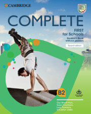 COMPLETE FIRST FOR SCHOOLS  -   Student's w/Online Practice *Rev2020
