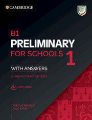 B1 PRELIMINARY FOR SCHOOLS 1 - ST`S w/Key Aud*2020
