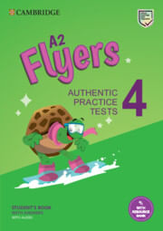 CAMBRIDGE YOUNG LEARNERS :  FLYERS 4-  ST`S with Audio and Key -Rev Exam 2018