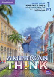 AMERICAN THINK  LEVEL 1 -    Student's Book with Workbook Digital Pack *2nd Edition*