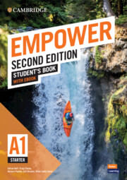 CAMBRIDGE ENGLISH  EMPOWER   BEGINNER -     Student's Book with  eBook *2nd Edition*
