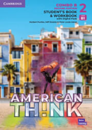 AMERICAN THINK  LEVEL 2 -  Student's Book with Workbook Digital Pack COMBO B  *2nd Edition*