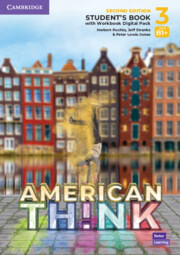 AMERICAN THINK  LEVEL 3 -    Student's Book with Workbook Digital Pack *2nd Edition*