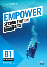 CAMBRIDGE ENGLISH  EMPOWER  PRE-INTERMEDIATE -     Student's Book with eBook *2nd Edition*