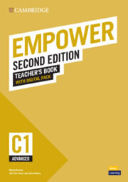 CAMBRIDGE ENGLISH  EMPOWER_ADVANCED -  Teacher's Book with DIGITAL PACK *2nd Edition*