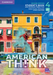 AMERICAN THINK  LEVEL 4 -    Student's Book with Workbook Digital Pack *2nd Edition*