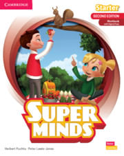 SUPER MINDS   STARTER -  Workbook with DIGITAL PACK *2nd Edition*