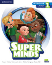 SUPER MINDS  LEVEL 1 -  Workbook with DIGITAL PACK *2nd Edition*