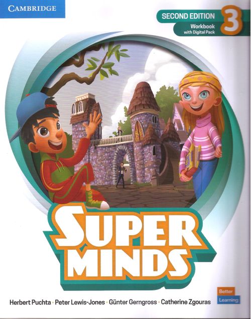 SUPER MINDS  LEVEL 3 -  Workbook with DIGITAL PACK *2nd Edition*