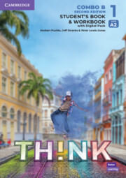 THINK  LEVEL 1 -  Student's Book and Workbook with Digital Pack COMBO B  *2nd Edition*