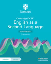 CAMBRIDGE IGCSE ENGLISH  AS A SECOND LANGUAGE   - Coursebook with Digital Access *6th Ed*