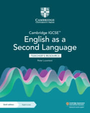 CAMBRIDGE IGCSE ENGLISH AS A SECOND LANGUAGE -Teacher's Resource with ...