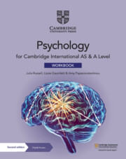 CAMBRIDGE INTERNATIONAL AS & A LEVEL  PSYCHOLOGY -  Workbook with Digital Access (2 Years)*2nd Ed*