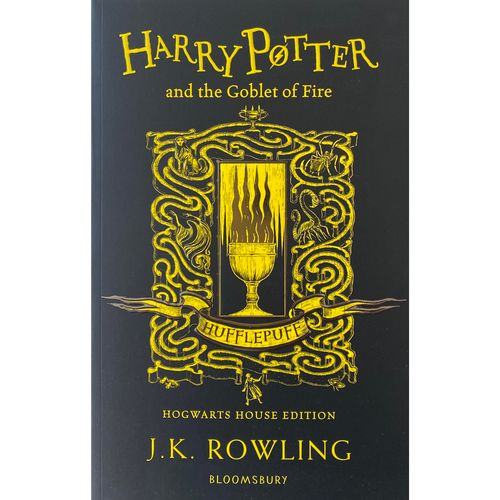 HARRY POTTER 4 -  THE GOBLET OF FIRE -Hufflepuff *PB