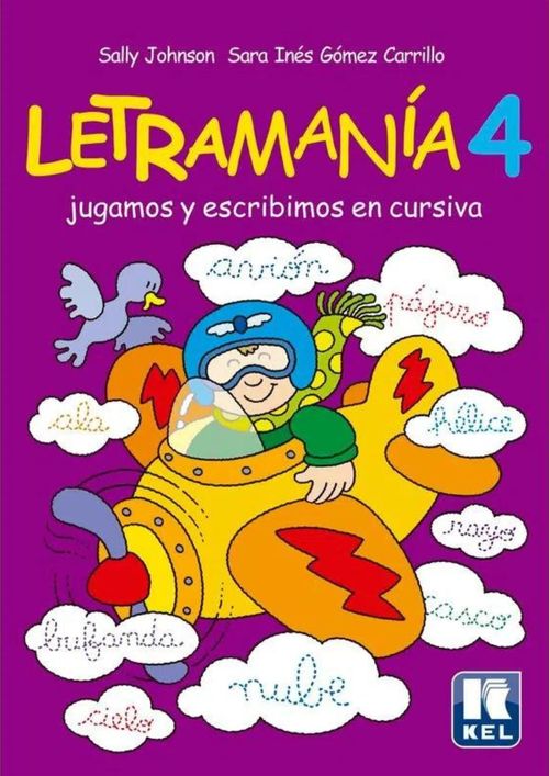 LETRAMANIA 4 - Jugamos y Escribimos en Cursiva