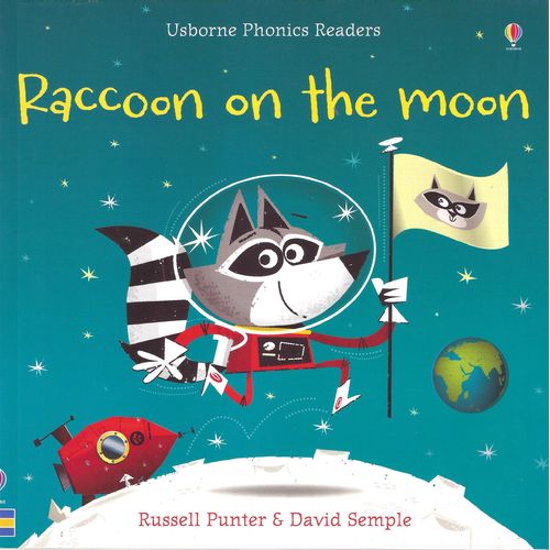RACCOON ON THE MOON - Usborne Phonics Readers