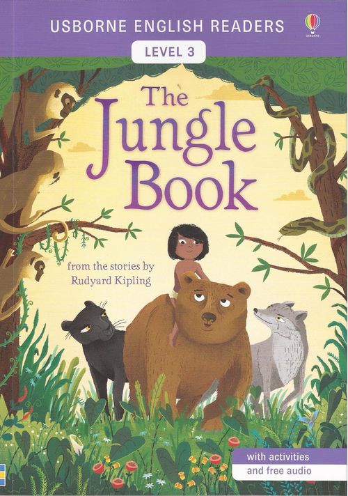 JUNGLE BOOK,THE -Usborne English Readers Level 3