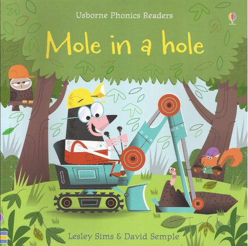 MOLE IN A HOLE - Usborne Phonics Readers