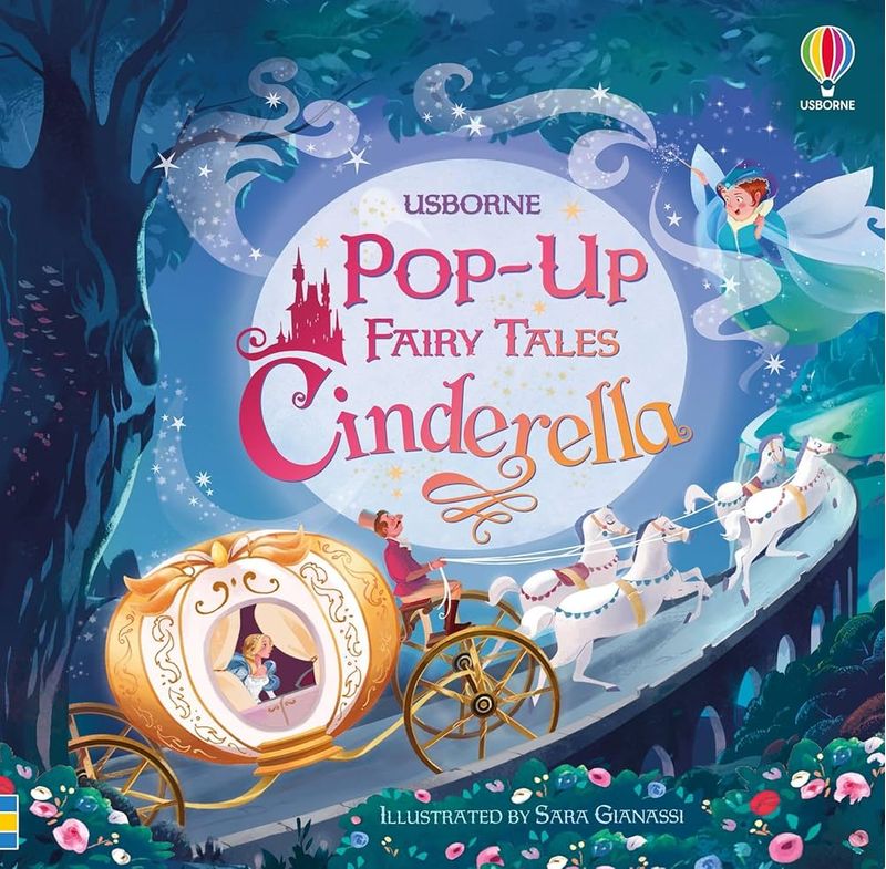 CINDERELLA----Usborne-Pop-up-Fairy-Tales