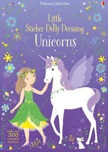 UNICORNS - Little Sticker Dolly Dressing - Usborne
