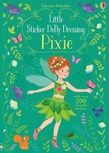PIXIE - Little Sticker Dolly Dressing - Usborne