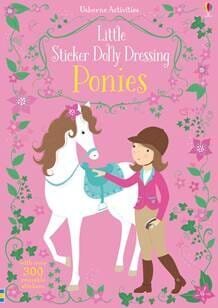 PONIES - Little Sticker Dolly Dressing - Usborne