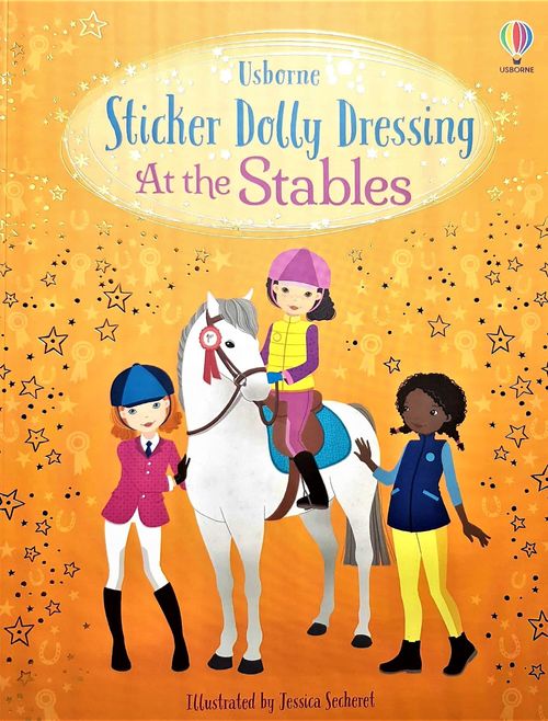 AT THE STABLES - Sticker Dolly Dressing *New Edition*