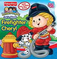 LET`S MEET FIREFIGHTER CHERYL - LittlePeople #