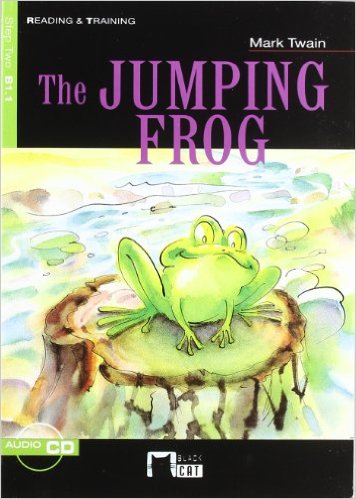 JUMPING FROG, THE w/CD - Black Cat Reading & Training #