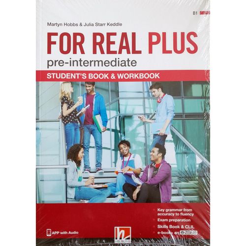 FOR REAL PLUS PRE-INTERMEDIATE -  ST'S & WB PACK w/e-zone