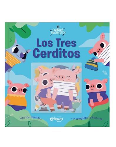 CUENTOS MAGNÉTICOS : Los tres cerditos - Catapulta
