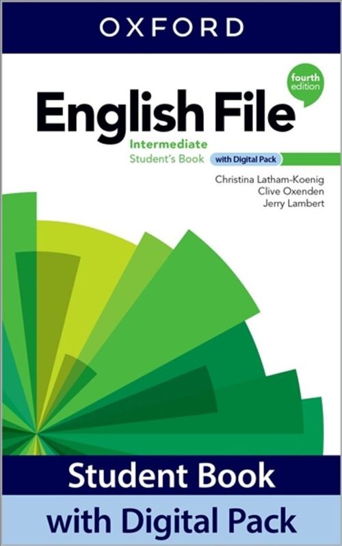 ENGLISH FILE INTERMEDIATE -    Student Book with Digital Pack  4th Ed