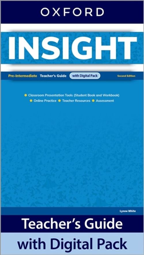INSIGHT    PRE INTERMEDIATE - Teacher's Guide with Digital Pack *2nd Edition*