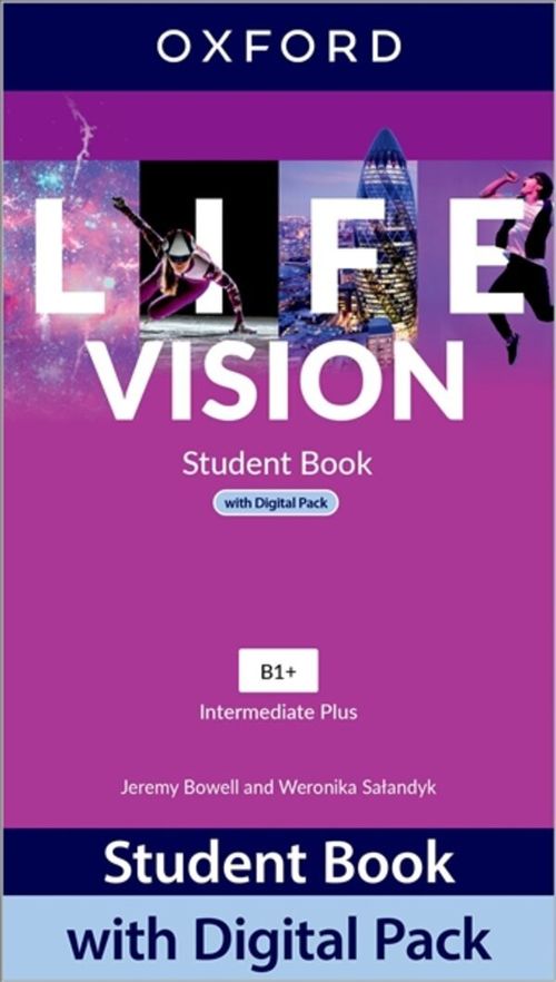 LIFE VISION INTERMEDIATE PLUS  -  STUDENT`S with Digital Pack  B1+