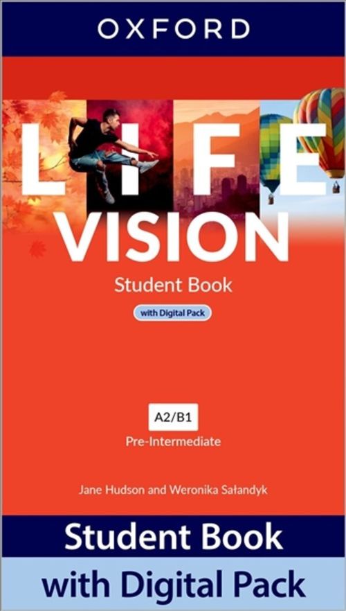 LIFE VISION  PRE INTERMEDIATE  -   STUDENT`S with Digital Pack  A2 / B1