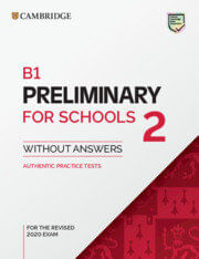 B1 PRELIMINARY FOR SCHOOLS 2 - STUDENT`S *Rev2020